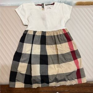 BURBERRY BABY GIRLS DRESS SZ:18 MO - 100% AUTHENTIC LIKE NEW CONDITION